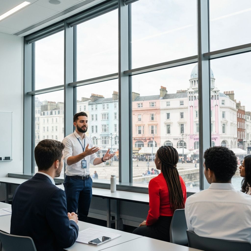 ビジネス&観光のプレゼンテーション風景